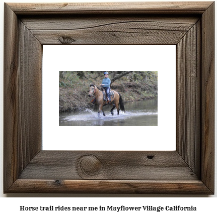 horse trail rides near me in Mayflower Village, California